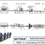 Automatic 50ML-1L Lubricating Oil Filling Line Linea di riempimento olio lubrificante automatico 50ML-1L