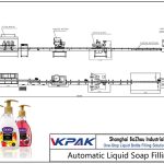 Linea di riempimento automatico del sapone liquido